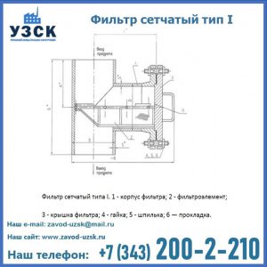 Фильтр сетчатый ФС по Т-ММ-11-2003 в Балаково