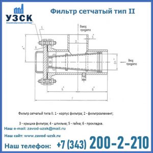 Фильтр сетчатый ФС по Т-ММ-11-2003 в Балаково