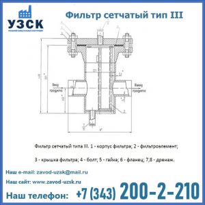 Фильтр сетчатый ФС по Т-ММ-11-2003 в Балаково