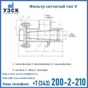 Фильтр сетчатый ФС по Т-ММ-11-2003 в Балаково